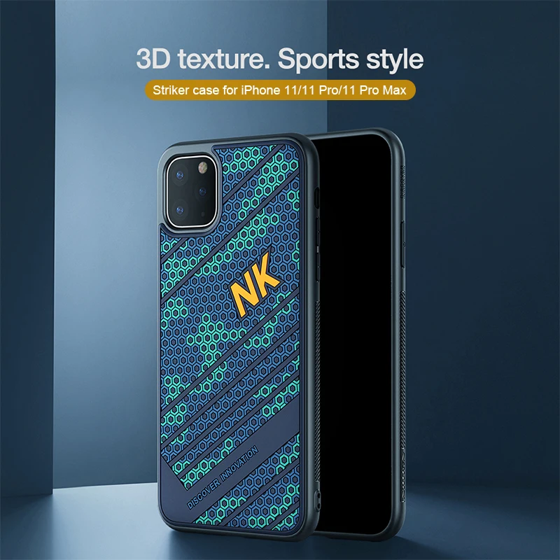 

NILLKIN For iPhone 11 Silicone PC back Cover For iPhone 11 Pro Case smooth Shockproof for iPhone 11 Pro Max case 6.5/6.1/5.8
