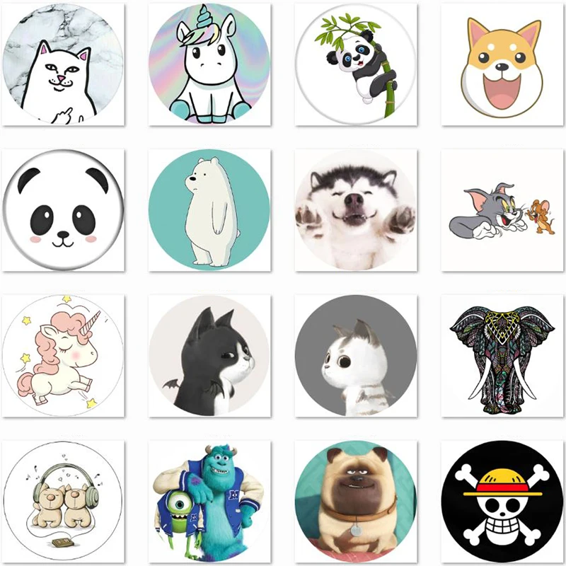 Popsoket, милый Единорог, панда, поддержка смартфона, Pops, держатель для телефона, карманная розетка, подставка, pipsocket для телефонов, планшетов