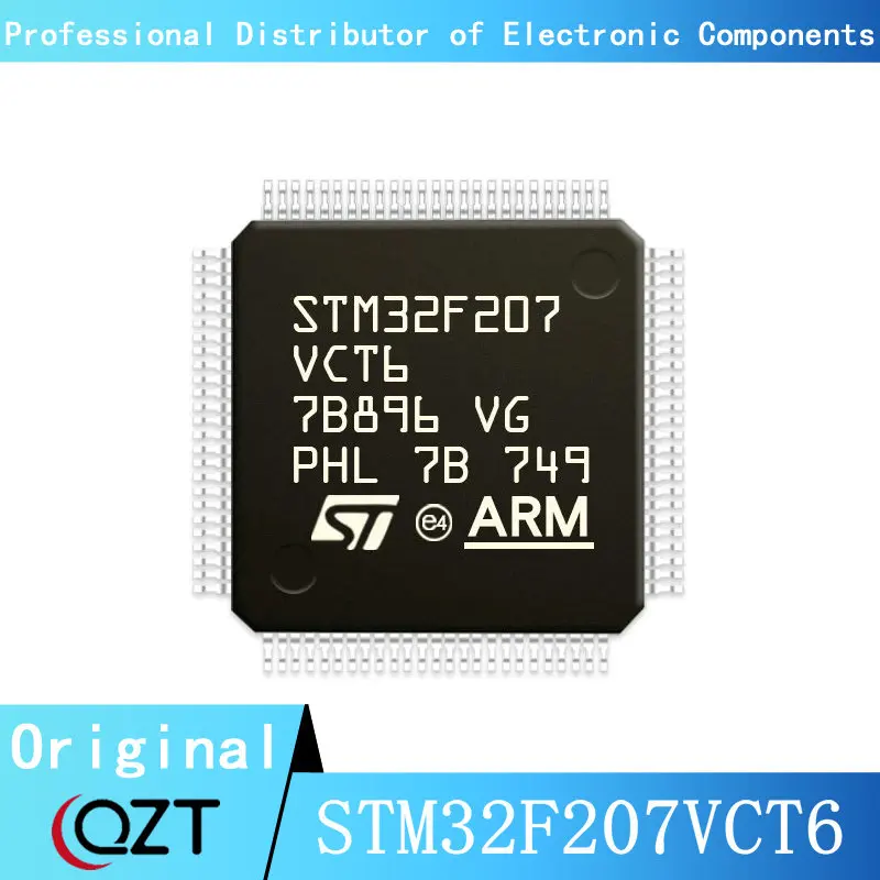 stm32f207vet6 stm32f207vct6 stm32f207zgt6 stm32f207zet6 stm32f207vgt6 stm32f207iet6 stm32f207zft6 stm32f207igh6 stm32f207vft6 10pcs/lot STM32F207 STM32F207VC STM32F207VCT6 LQFP-100 Microcontroller chip New spot