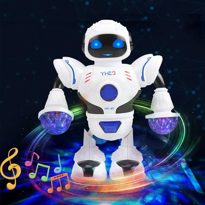 Мини-робот, танцующий робот, игрушка, умный экшн, ходьба, поет, светодиодный светильник, музыка, зарядка через usb, Rc игрушки, фигурка, жесты, сенсорные игрушки
