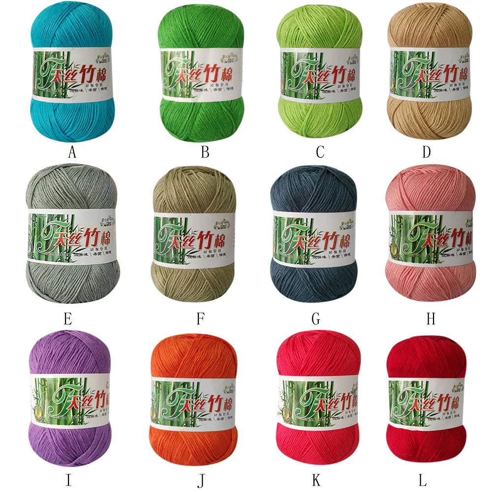 Новинка 30 # бамбуковый хлопок теплый мягкий гладкий натуральный вязаный крючком
