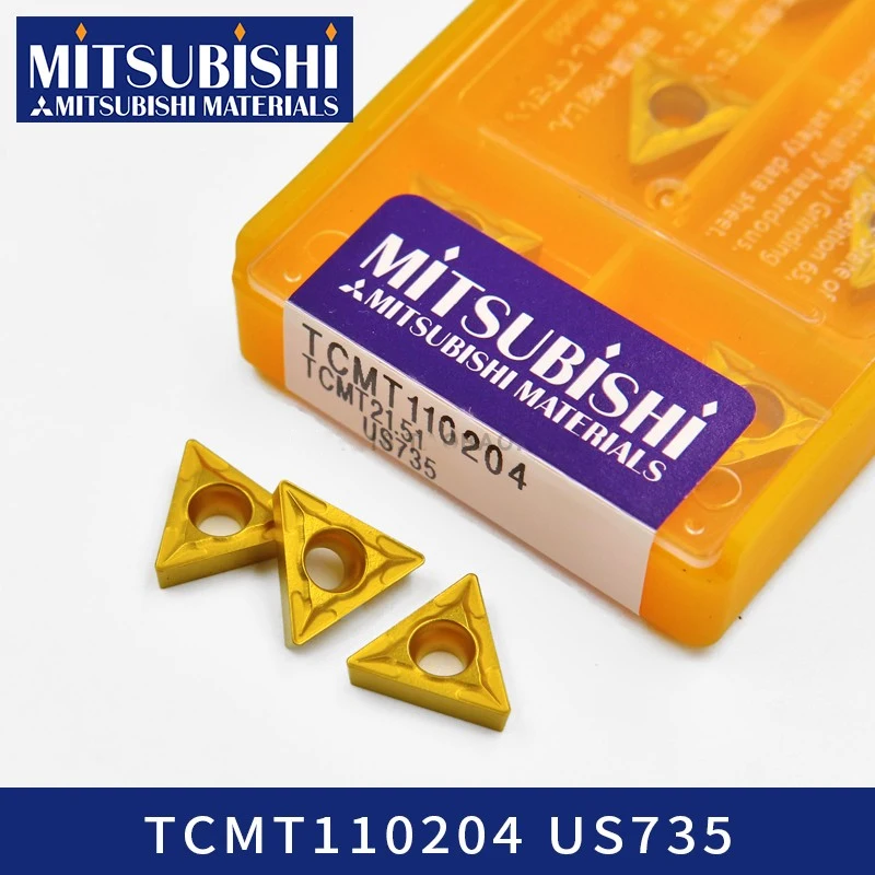 MITSUBISHI TCMT TCMT110204 TCMT16T304 TCMT090204 TCMT110202 TCMT16T308 TCMT110208 карбидная вставка для токарного станка инструмент резак CNC токарная обработка