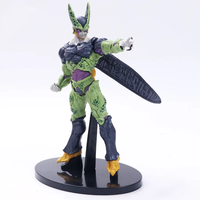 

Dragon Ball Z 22CM Cell Ultimate Shape Goku Battle Soldiers Awakening DBZ Cell PVC Action Figure Collect Toy Doll