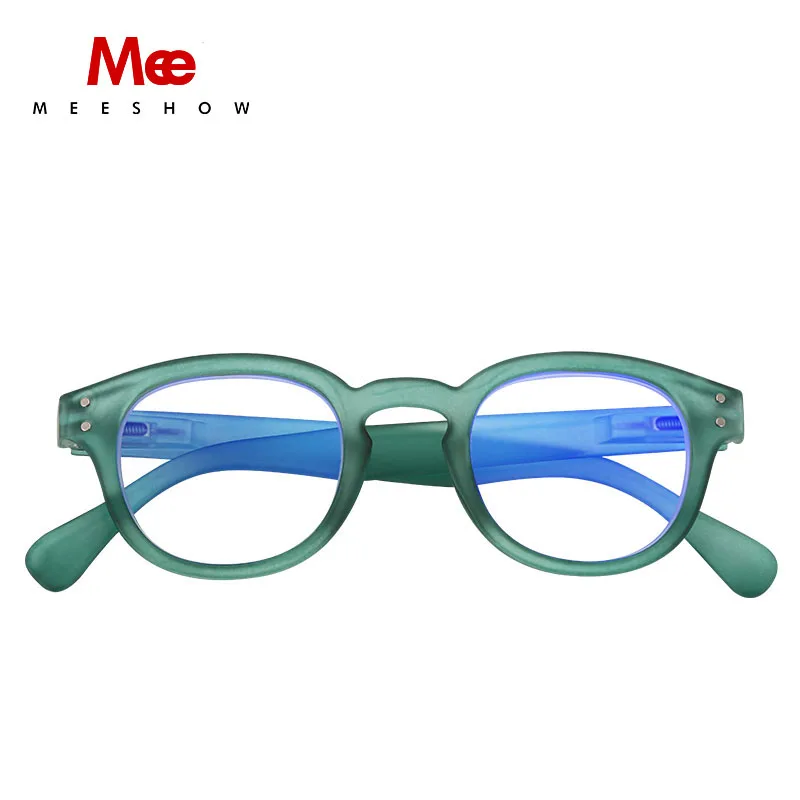 Meeshow очки для чтения, анти-голубые линзы для мужчин и женщин, ретро очки для глаз, Leesbril Lesebrillen линзы для работы за компьютером+ 0+ 1,0+ 3,5 1513