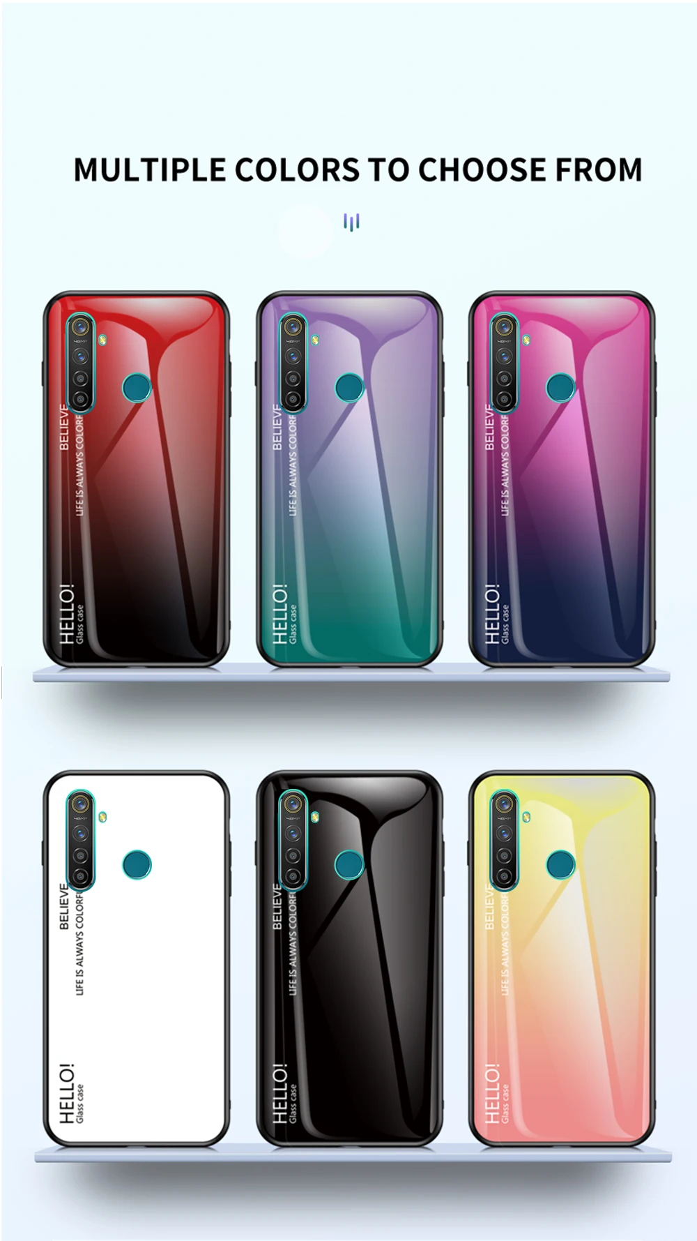 Для Oppo Realme Q, задняя крышка для телефона, модный стеклянный чехол для телефона, для Oppo Realme 5 Pro, силиконовый бампер с полной защитой