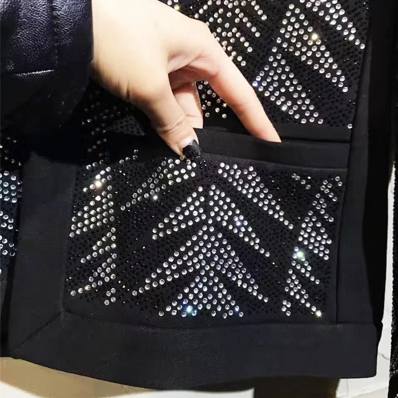 Панк бриллианты Bling Мужская одежда для ночного шоу пальто высокого качества с длинными рукавами, закрытые пуговицами, Slim Fit большого размера мужские кардиганы куртки