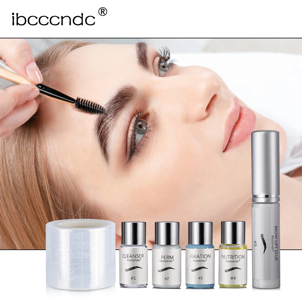 ibcccnc BROW LAMINATION 6本セット Brow Lamination Professional Brow Lift Kit - GAbrow.com