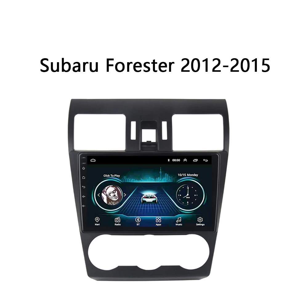 

for Subaru Forester radio 2012 2013 2014 2015 Car multimedia DVD stereo head unit Android 8.1 9" player GPS Navi BT USB FM touch