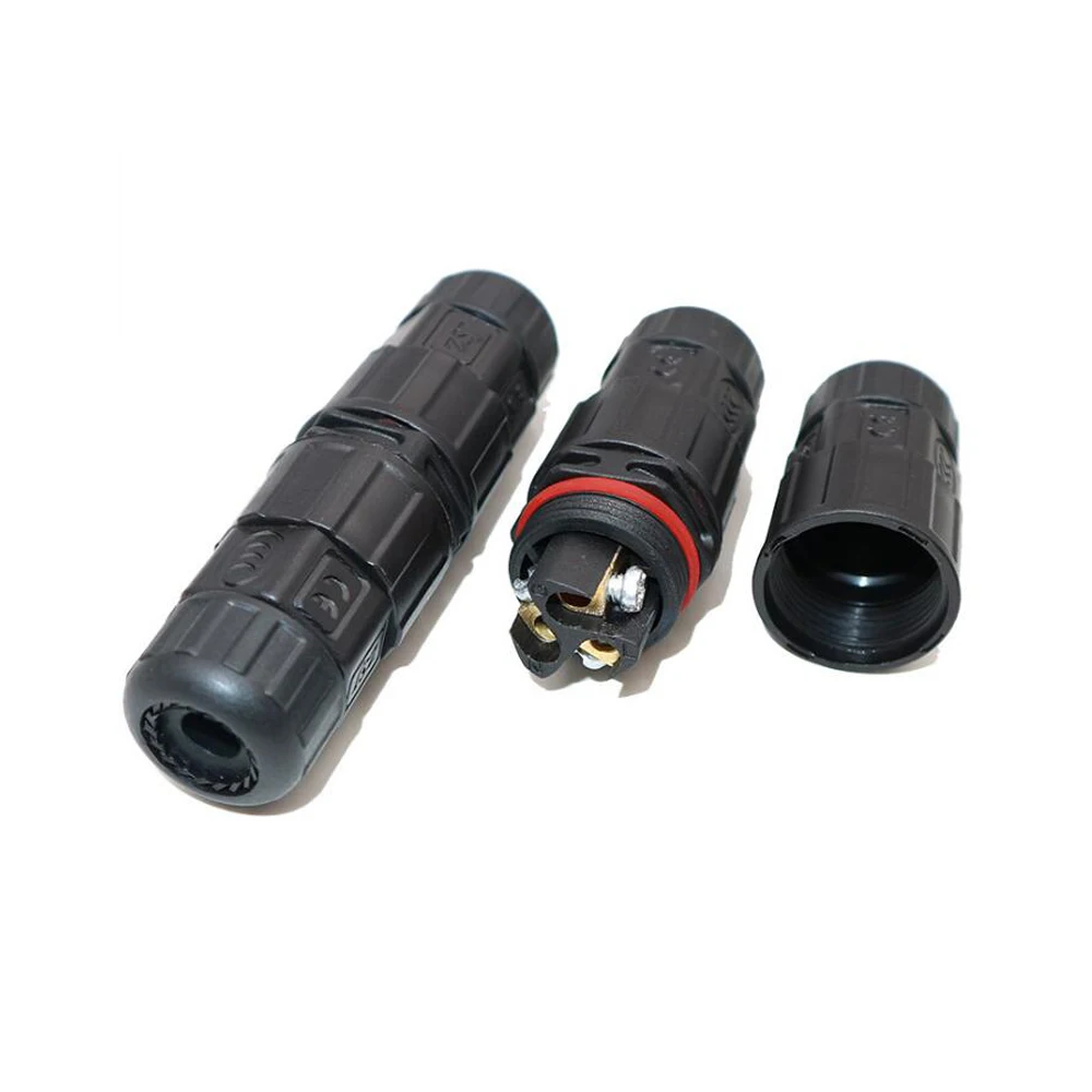 10 шт. IP68 кабель водонепроницаемый разъем 6 0 квадратный миллиметр 2PIN 3PIN 35A