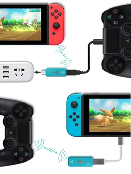 

N100 PLUS Sem Fio Bluetooth Adaptador Sem Fio Lidar Com Interruptor Conversor Adaptador Para PS4 Para For Nintendo Xbox one