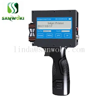 

4.3 inch big screen Handheld portable Inkjet Printer bar code QR code printer For Batch Code Expiry Date touch screen