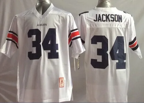 Многоцветный Stitiched, Auburn Tigers, Bo Jackson, Cameron Newton, Nick Marshall, DYER, Pat Sullivan, Lutzenkirchen Jersey - Цвет: Многоцветный