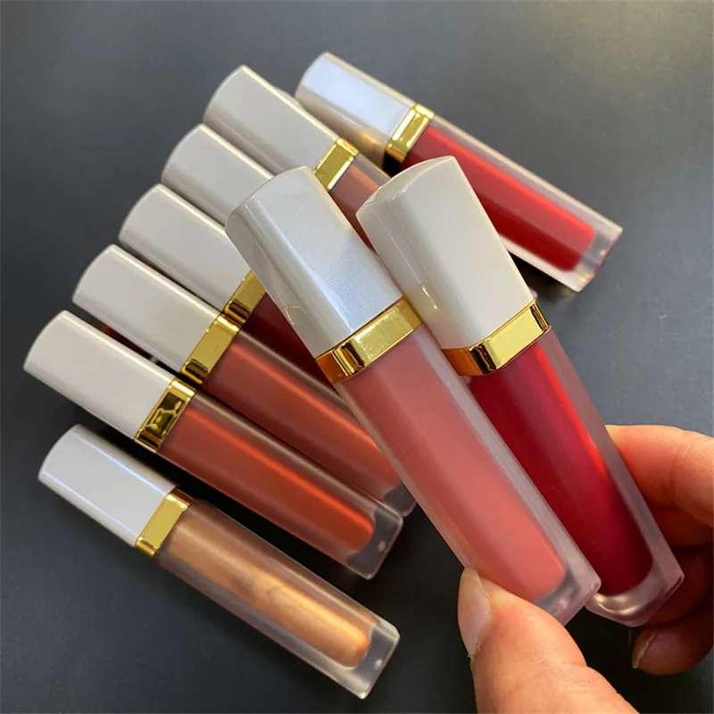 

OEM Logo Custom Organic Vegan Nude Lip Kits Private Label Long Lasting Waterproof Matte Liquid Lipstick