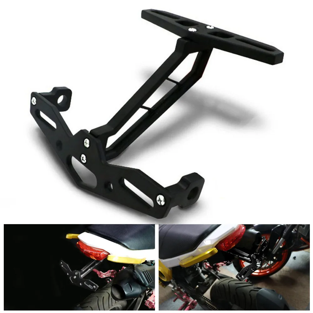 

Motorcycle License Plate Frame Registration Plate Turn Signal light Lamp Support Holder Motobike Accessories Parts For Honda