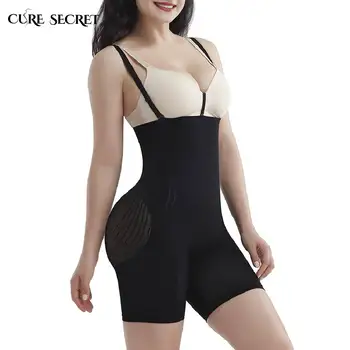 

CURE SECRET Women Seamless High Waisted Shapewear Tummy Control Butt Lifter Body Shaper Shorts Postpartum Recovery