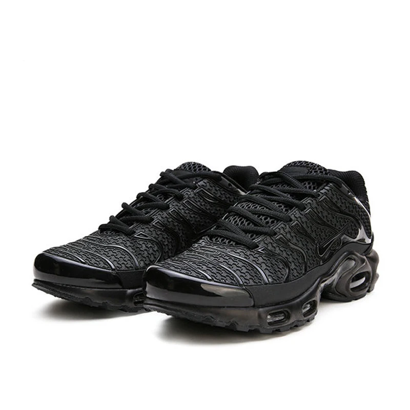 NIKE AIR MAX PLUS TN дышащая Спортивная обувь для мужчин на шнуровке на платформе из материала KPU для тенниса 40-45