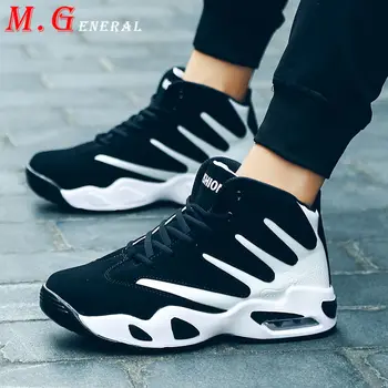 

Air Cushion Sneakers Women Shoes Winter Fashion Women's Platform Shoes Woman Leather Casual Shoe Ladies High Top Footwear E18
