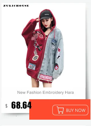 Harajuku, джинсовая куртка с принтом граффити, женское весеннее базовое пальто с длинным рукавом, новинка, уличная мода, Потертая джинсовая куртка с дырками
