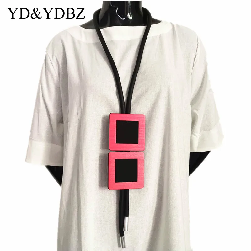 

YD & YDBZ 2020 новые женские резиновоые ожерелье Мода изготовления украшений собственными руками сделай сам подарок девушке Воротник Подвеска Harajuku в стиле «панк» Стиль
