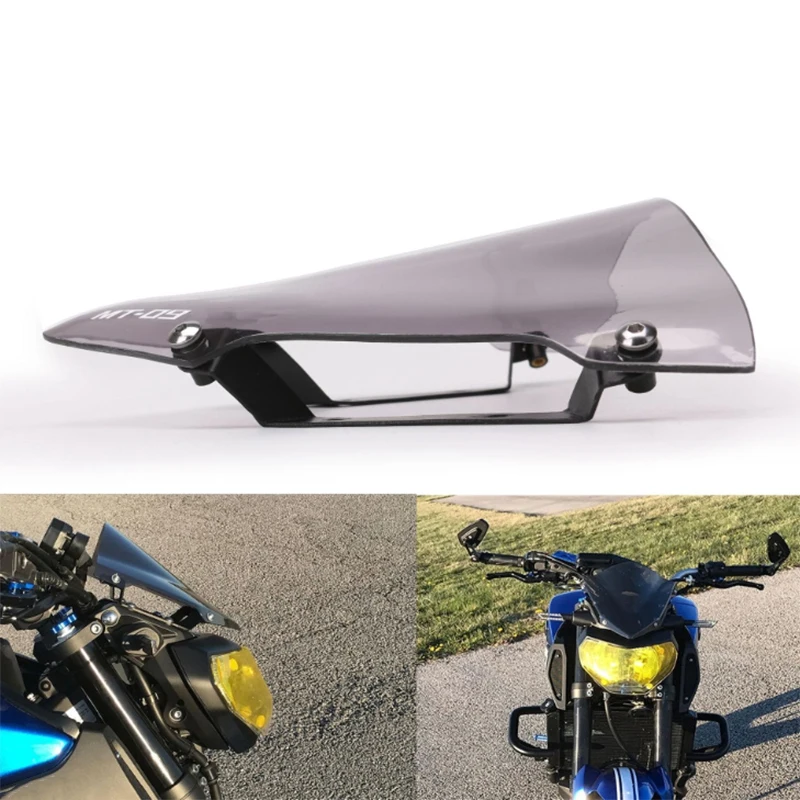 Аксессуары для мотоциклов маленький лобовое стекло для Yamaha Mt 09 Mt-09 Fz-09 Mt09 Fz09