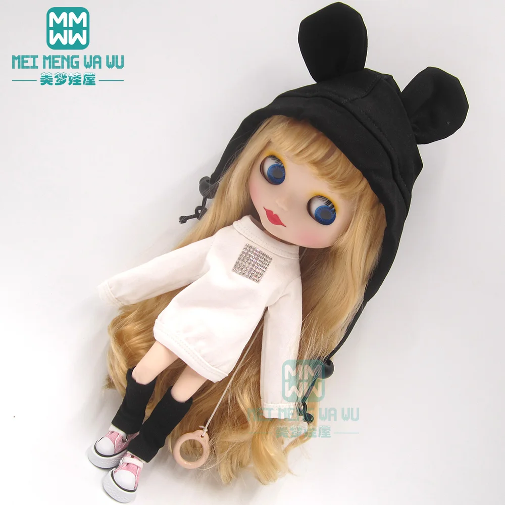 Одежда для куклы подходит 1/6 28-30 см blyth Azone OB23 OB24 модные толстовки, кроссовки, носки, шапки