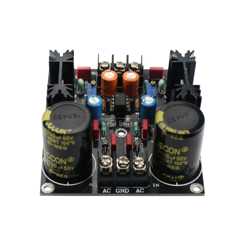 GHXAMP LM317 LM337 Servo выпрямительный фильтр блок питания переменного тока в постоянный