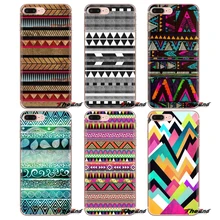 Мягкие прозрачные чехлы для Huawei Mate Honor 4C 5C 5X 6X 7 7A 7C 8 9 10 8C 8X 20 Lite Pro, пастельные, этнический Aztec треугольник для туманности(China)