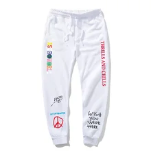 

Autumn Winter Pants Men Women TRAVIS SCOTT ASTROWORLD Letter Printed Jogging Pants Hip Hop Streetwear Men Sweatpants Trousers