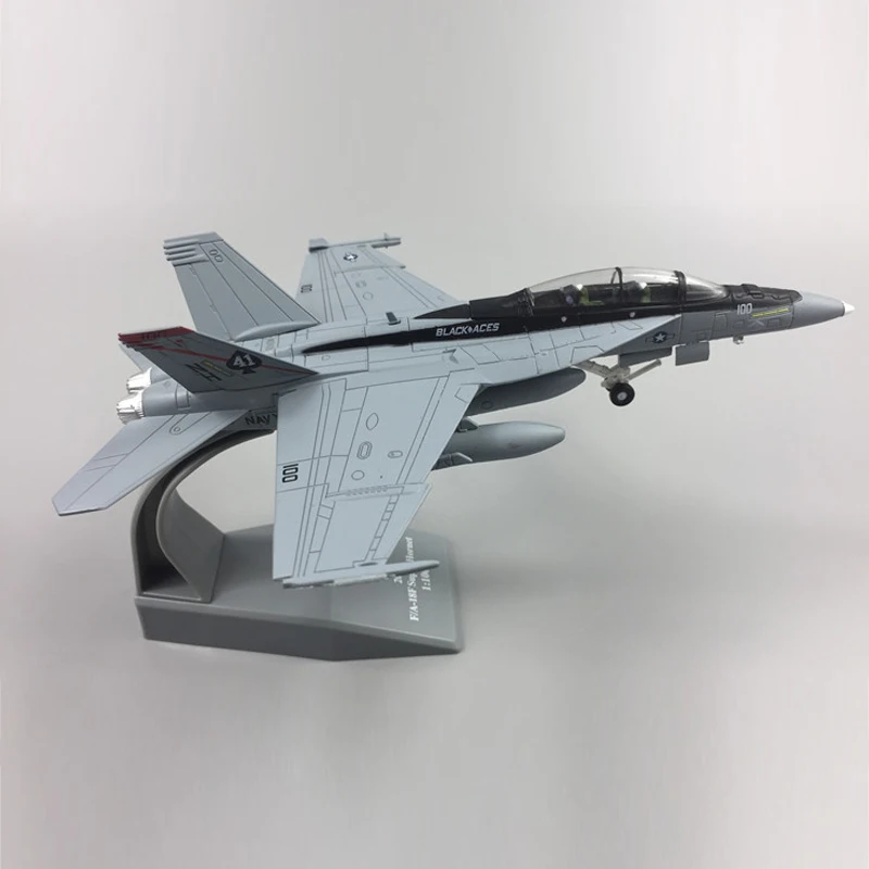 1/100 масштаб США Hornet F-18 F/A-18 Боинг военная ракета бомбардировщик модель игрушка истребитель армии ВВС литой металлический самолет модель игрушки