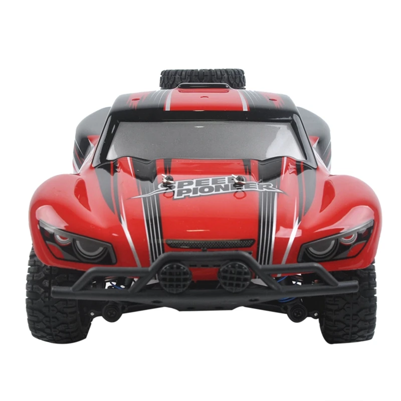 9301X Радиоуправляемая машина 1/18 4WD 2,4G 50 км/ч высокоскоростная Радиоуправляемая машина с дистанционным управлением игрушечная безщеточная пустынная гусеничная машина автомобиль красный