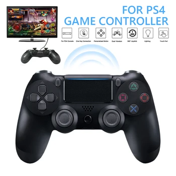 

Bluetooth Wireless/Wired Joystick for PS4 Controller Fit PS4 Gamepad fit for PS3 for 4 Vibration Joystick