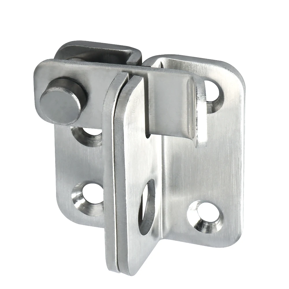 Shed Lock Gate Lock Door Bolt Gate Latch Tiny Padlock Hasp for Wooden Gates Garden Shed Cupboard Stainless Steel Hardware