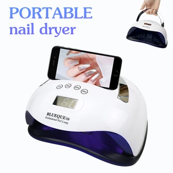 

LED Lamp for Gel Nails Dryer 72W Portable Handle 36 LEDs UV Manicure Lamp with Motion Sensing Nail Curing Lamp for Gel Polish