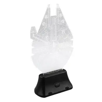 

Night Light Christmas Gift Color Changing 3D Lamp Bulbing Glowing LED Bedroom