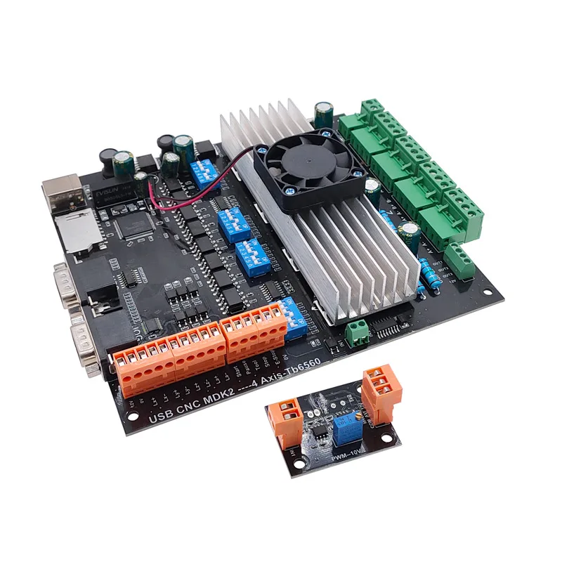 USB ЧПУ MDK2 4 оси TB6560 шаговый двигатель контроллер с MPG интерфейс 100 кГц драйвер