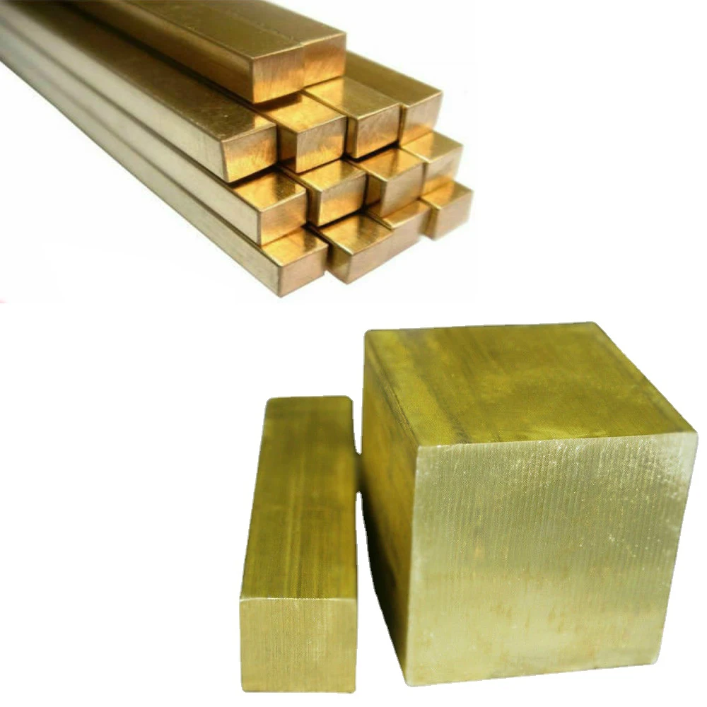 5/6/8/10/12/15/20mm X 200mm diameter brass square rod thin quartet strip brassiness solid stick Metal Cube 20-40x20-40x20-40mm