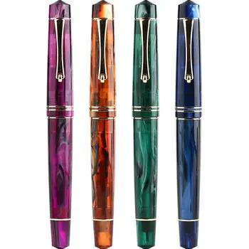 

M800 MoonMan F Tip Resin Fountain Pen Bock Nib / Moonman Nib Beautiful Writing Pen 1 Pc