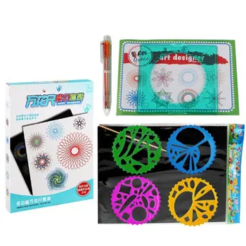 

Children Art Painting Spirograph Toys Science Educational Puzzle Children's Drawing Tools Toys Funny