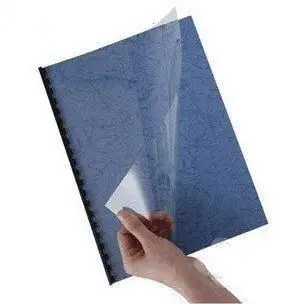 PVC Binding Cover Acetate Sheets Book Binding Supplies Plastic Sheet Plastic Book Cover PVC Binder Pockets Quantity 10/20/50 Choose