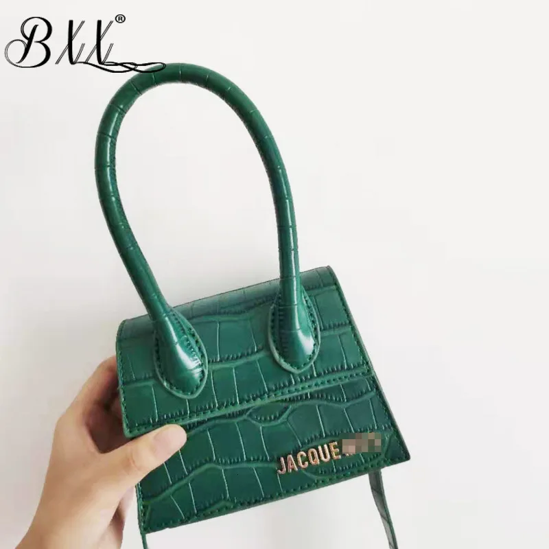 

BXX Sac / 2019 Autumn Winter Luxury Women's Handbags Designer Walking Show Crocodile Pattern Small Pack Messenger Bag ZE830