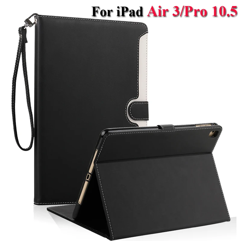 Противоударный шнурок Couqe для iPad Air 3 Pro 10,5 чехол A2152 мягкий из искусственной кожи авто-режим сна Стенд Funda для iPad Air 3 Pro 10,5 чехол