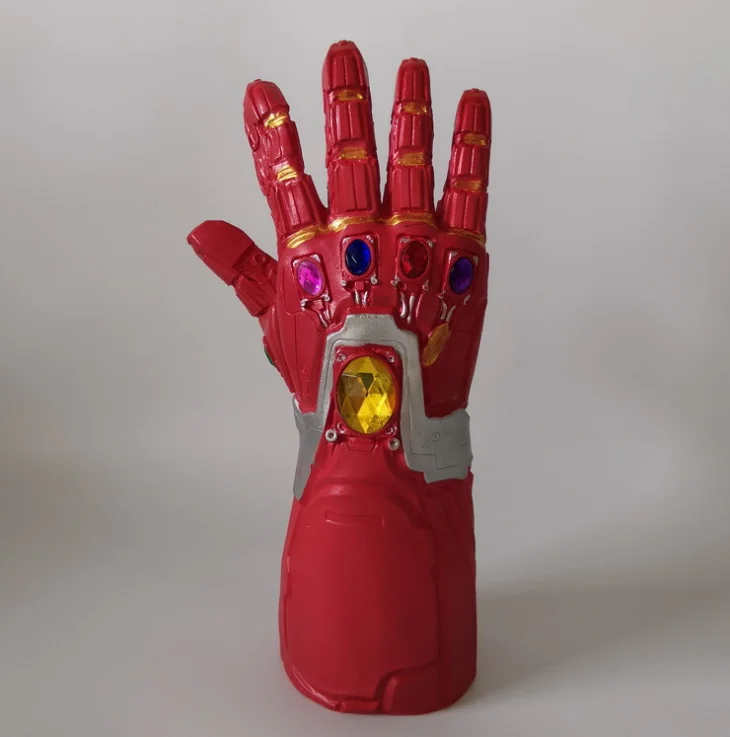 Мстители: Endgame Железный человек танос Косплей эмульсия реквизит головные уборы боевые перчатки Хэллоуин Рождество