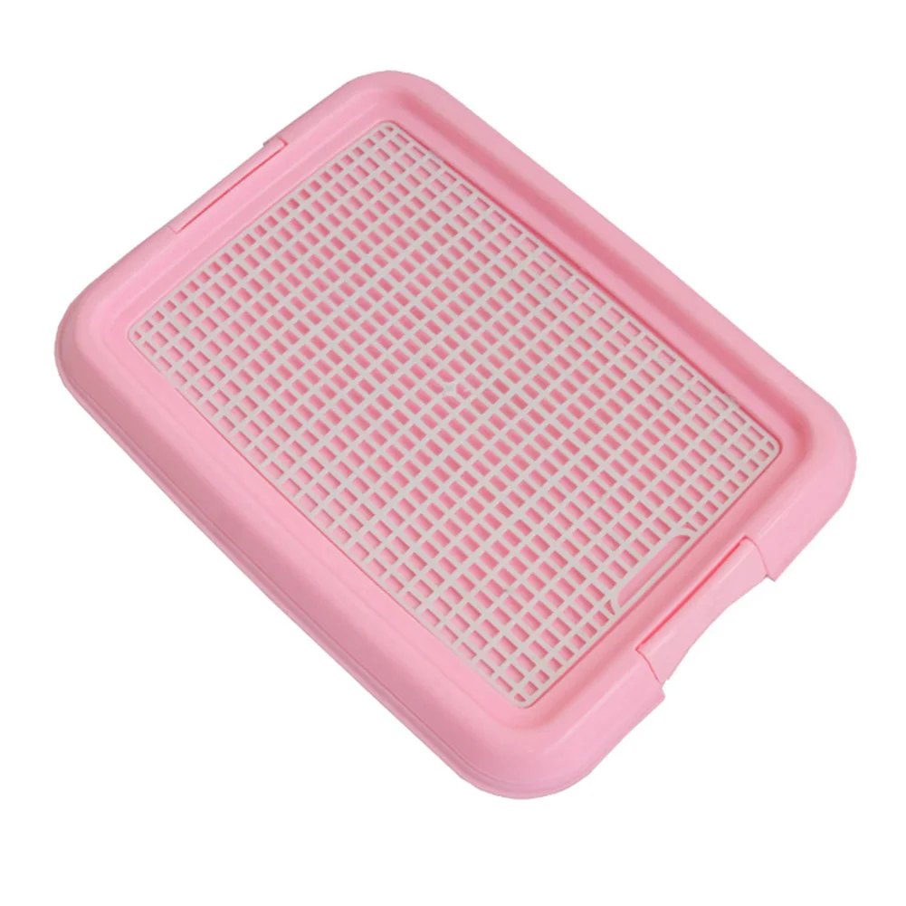 

Dropshipping Mesh Grid Flat Column Pet Dog Toilet Dogs Training Toilet Tray Mat Easy Cleaning P666