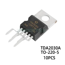 

10PCS/LOT TDA2030 TDA2030A TDA2030AL Linear Audio Amplifier Short-circuit And Thermal Protection IC TO-220 TO-220-5P