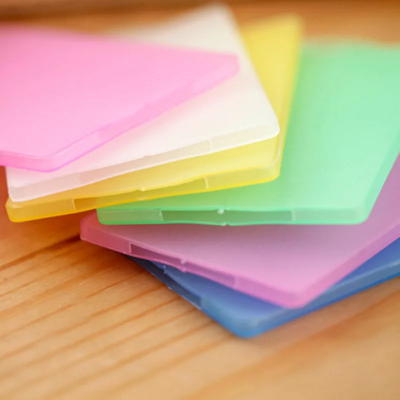 Новая прозрачная Водонепроницаемая Защитная карточка в комплекте пластиковая