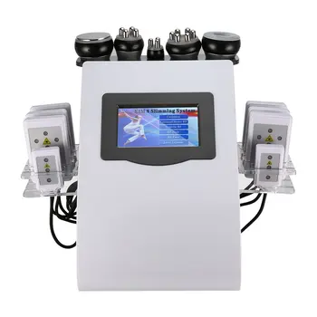 

6in1 Vacuum Ultrasonic Cavitation 40K RF Body Slim Cellulite Machine Painless Treatment Safe Effective Cosmetic Tool