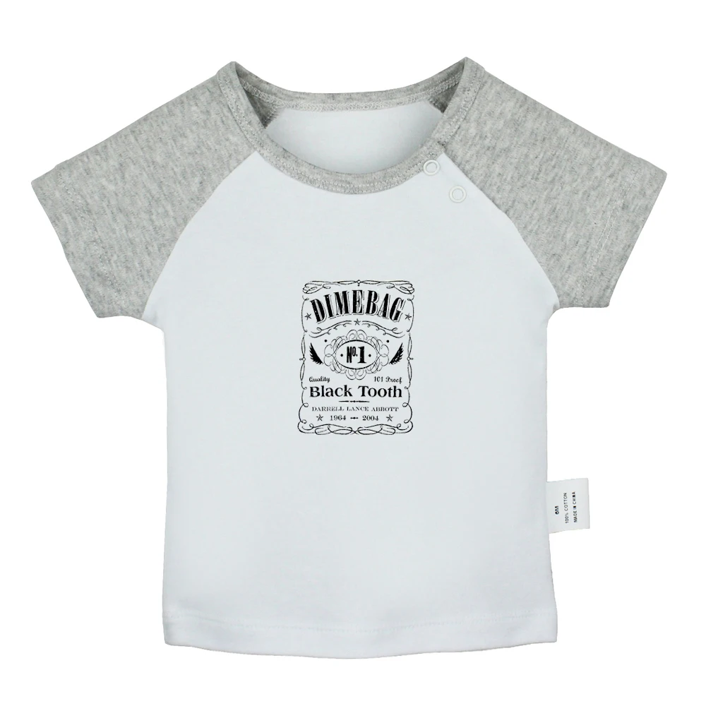 DIMEBAG/футболки для новорожденных с надписью DARRELL WHISKEY MY CHEMICAL ROMANCE цветные футболки
