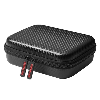 

Storage Bag Multifunction Carrying Case Drone Remote Controller Full Protection Travel PU Carbon Texture Dustproof Home For DJI