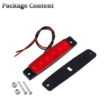 

Waterproof LED Light 2-wire IP65 Green Navigation 6LED Stern Starboard