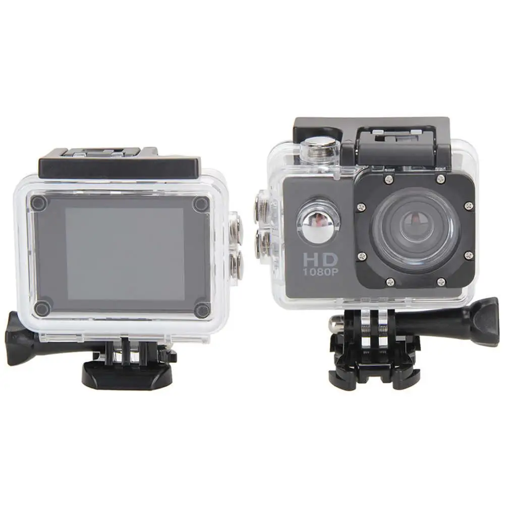Экшн-камера Full HD 1080P Подводная Водонепроницаемая Спортивная камера s 2,0 дюймов видеокамера Спортивная DV Cam для Go Car HD Cam Pro